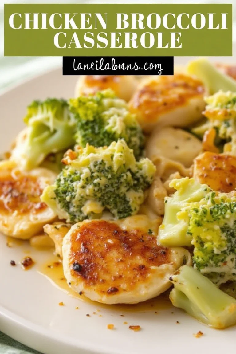 Easy Chicken Broccoli Casserole Recipe: Comfort Food Made Simple